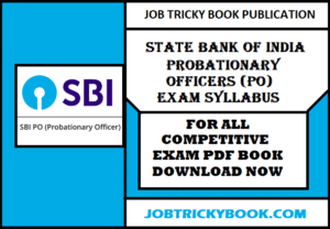 State Bank of India Probationary Officers (PO) Exam Syllabus
