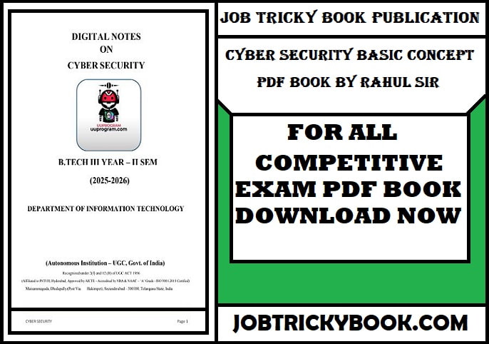 CYBER SECURITY BASIC CONCEPT PDF BOOK BY RAHUL SIR