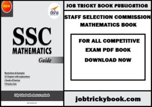 SSC Mathematics Pdf Book In English For All Competitive Exams