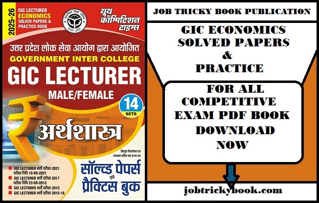 GIC ECONOMICS SOLVED PAPERS & PRACTICE PDF BOOK