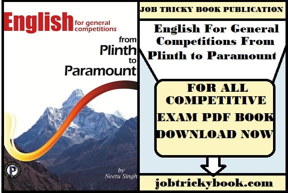 English For General Competitions From Plinth to Paramount Pdf Book