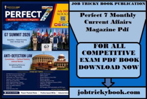 Perfect 7 Monthly Current Affairs Magazine Pdf Book ln English