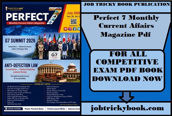 Perfect 7 Monthly Current Affairs Magazine Pdf Book ln English