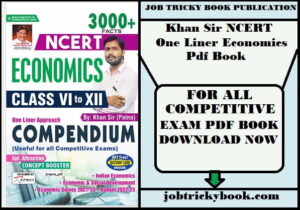 Khan Sir NCERT One Liner Economics Pdf Book Free Download