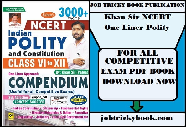 Khan Sir NCERT One Liner Polity Pdf Book Free Download