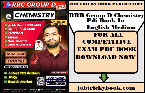 RRB Group D Chemistry Pdf Book In English Medium Free Download