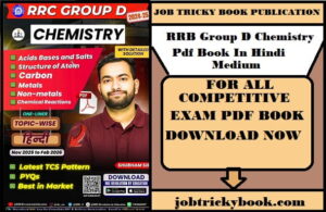 RRB Group D Chemistry Pdf Book In Hindi Medium Free Download
