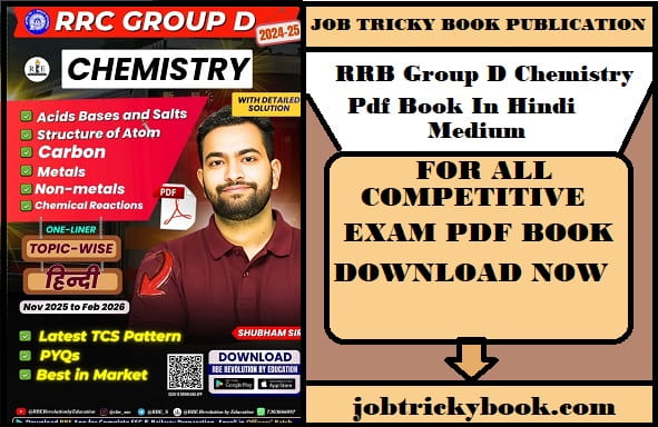RRB Group D Chemistry Pdf Book In Hindi Medium Free Download