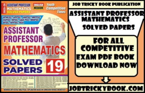 Assistant Professor Mathematics Solved Papers Pdf Book Free Download